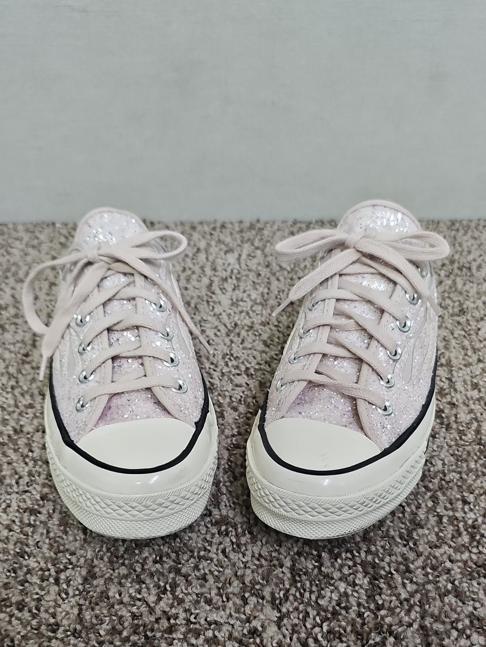 CONVERSE CTAS GLITTER SHINE WOMENS SNEAKERS BFPM-09-264